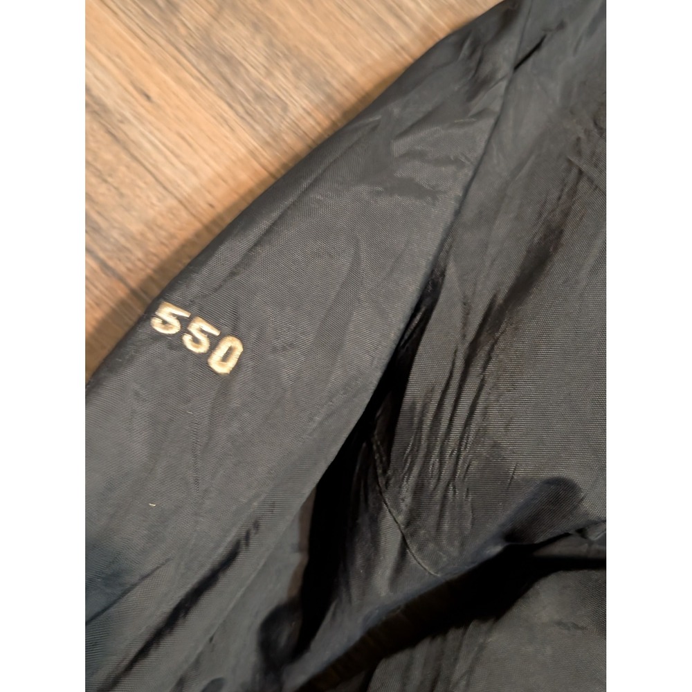 The North Face Womens XL Black 550 Fill Down Hooded Puffer Jacket‎ FYG7 AMA1 - Picture 8 of 8